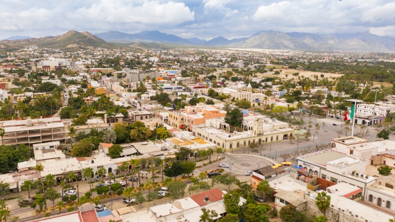 aerial view of San Jose del Cabo