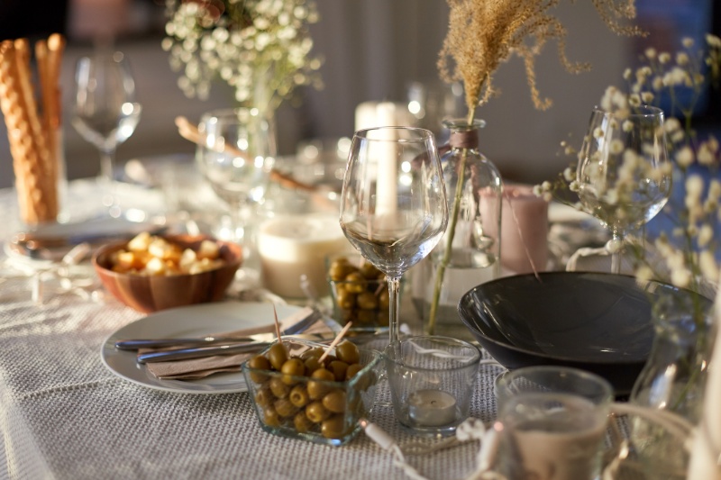 party table serving in San Jose del Cabo